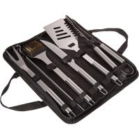 Juego de Herramientas para Parrilla de Barbacoa Accesorios de Acero Inoxidable con 7 Utensilios - details 0