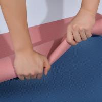 Antideslizante,Esterilla de yoga,Cuerda de atar,Dos colores,Hogar,Amortiguación,Silenciosa,Esterilla de ejercicios,Esterilla de fitness,Yoga de productos,Ideal para el gimnasio o el hogar,Esterilla de pilates - details 4