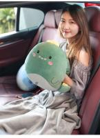 Bolsa calentadora de manos de peluche 3 en 1, manta de almohada de animales de dibujos animados, manta de cojín bonita, almohada de viaje para el hogar, coche, regalo para niños y niñas - details 8