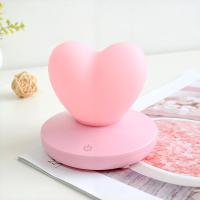 Lámpara LED de mesa con Control táctil, lámpara de modelado de chica recargable por USB, ahorro de energía, decoración romántica en forma de corazón de amor, luz nocturna - details 2