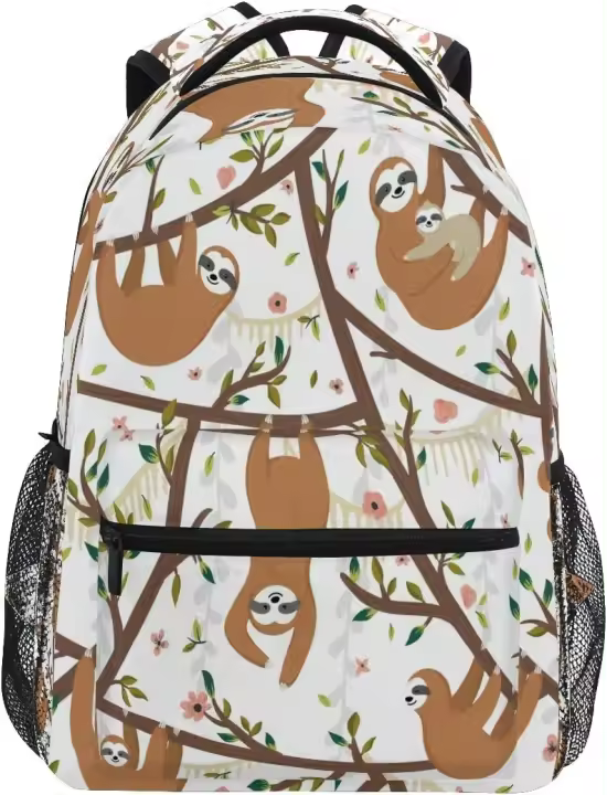 Mochila de lona para estudiantes, adolescentes, niñas, niños, primaria - 1