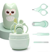 Tijera de uñas para Bebe recién nasido, herramienta para el cuido de las uñas, cortaúñas portávil Seguro para niños, recortador, Lima, pinzas con Caja, Kit de manicura para niños - details 12
