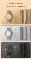 Reloj Inteligente para Mujeres SANLEPUS, Rastreador de Actividad Física, Monitor de Salud para Frecuencia Cardíaca, Oxígeno en Sangre y Sueño, Pantalla AMOLED de 1.19'' Reloj Inteligente de Fitness para Android iPhone, Correas Dobles de Acero y Silicona - details 6