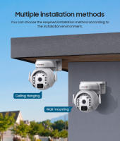 Camara de vigilancia exterior solar WIFI inteligente solar HD 360 grados alarma 4G vigilancia - details 6