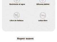 Vibrador Flexible de Silicona G Estimulador de Clítoris y Pezón para Mujer - details 1