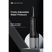 Irrigadores Dental Bucal Portatil Inalámbrico Profesional con 4 Boquillas 4 Modos 260 ML, IPX7 Impermeable, Irrigador Bucal Electrico de Viaje y Familia para Viajar y Uso Doméstico,USB Recargable Para Limpieza de Dientes ,Limpieza bucal - details 3