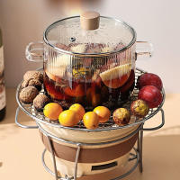 Olla de cocina de borosilicato para el hogar, olla de sopa de estofado de alta temperatura para usar en llamas abiertas y estufas de Gas - details 5