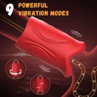 Leten masturbador masculino estimulador de entrenamiento vibrador con Control de aplicación anillo de retardo glande entrenador juguete sexual para hombres - details 6