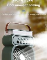Aire Acondicionado Portátil, Enfriador de Aire, Humidificador, Ventilador Portátil, 3 Velocidades, 3 Modos de Nebulización, Luz de 7 Colores, Temporizador, para Hogar Oficina - details 3