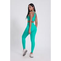 Pantalones de yoga de alto rendimiento, adecuados para mujeres, leggings de yoga transpirables que absorben la humedad, bolsillos laterales, ideales para ropa deportiva - details 7