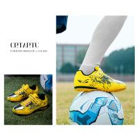 Zapatos de fútbol de marca para niños, botas de fútbol para niños, zapatos de fútbol TF, zapatos de entrenamiento antideslizantes transpirables para exteriores para adolescentes - details 12