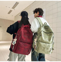 Nueva Mochila Coreana Estilo Ins Gran Capacidad para Estudiantes de Secundaria con Cojín de Aire - details 25