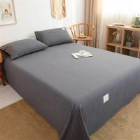 Sábana de Cama de Algodón Poliéster Suave Tamaño 200x230cm Tejido Grueso de Jacquard - details 4