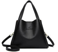 Bolso De Mano Grande De Cuero Suave Auténtico Para Mujer Bolsos De Hombro Cruzados Tote Messenger Bolso De Capacidad Grande - details 8