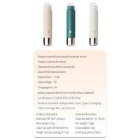 Maquinilla de afeitar eléctrica 2 en 1 para mujer, recortadora de Bikini, afeitadoras faciales, depilación para axilas, piernas, eliminador de cuerpo, IPX6, resistente al agua - details 15