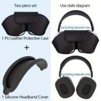 Juego de dos piezas, Protector de manga para AirPods Max, a prueba de golpes, antiarañazos, protege tus auriculares de daños - details 1