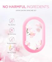 LAIKOU-Conjunto de cuidado de la piel con flor de cerezo, crema para ojos con esencia, crema Facial, producto para el cuidado de la piel, Kit de productos faciales, juegos de 3 piezas para el cuidado de la piel - details 9