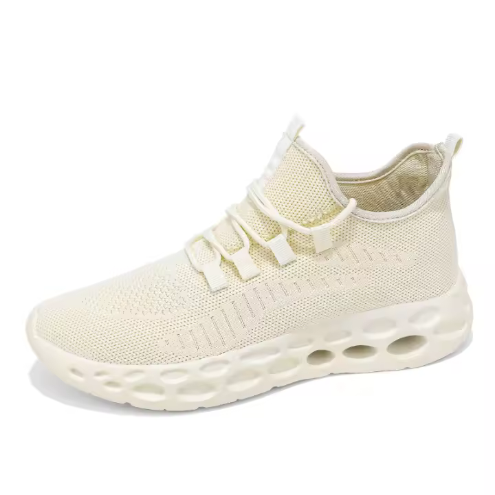 Zapatillas de correr a la moda para hombre, deportivas atléticas, transpirables, cómodas, ligeras, informales, antideslizantes, para gimnasio, entrenamiento, uso diario - 1