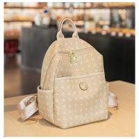 Mochila De Viaje Informal Con Estampado De Gran Capacidad - details 9