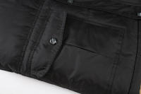 Chaquetas sin mangas de lana con cuello levantado y acolchado cálido para hombre, rompedores gruesos, otoño e invierno - details 13