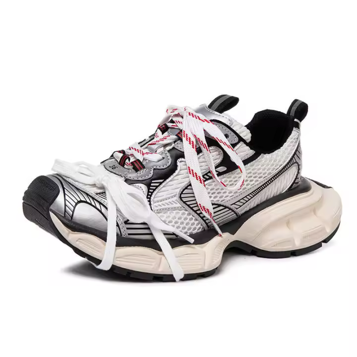 Zapatillas Vintage para Hombres y Mujeres Talla 3XL Solas Gruesas Altura Aumentada - 1