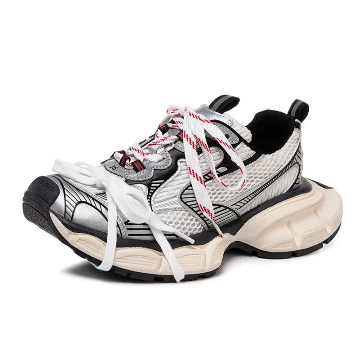 Zapatillas Vintage para Hombres y Mujeres Talla 3XL Solas Gruesas Altura Aumentada - 1