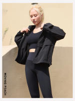 Chaqueta deportiva de melocotón móvil para mujer, cortavientos ligero a prueba de viento para exteriores, senderismo, Camping, cuello simulado, correr, BSJ - details 12
