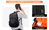 Mochila De Viaje Ligera Y Impermeable Para Hombres Y Mujeres Mochila De Mano Pequeña Con Portátil Para Estudiantes Y Senderismo - details 3