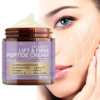 Crema de estiramiento facial instantáneo y crema para la piel firme El estiramiento facial sostenible reduce las líneas finas Crema de cuidado hidratante suave - details 0