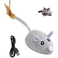 ATUBAN Automatic Cat Toys with Feather Wand , Interactive Cat Toys Mice for Indoor Cats/Kittens , Smart Sensing Mouse Cat Toys - details 0