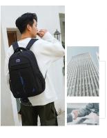Mochila impermeable para hombre, bolsa de trabajo para ordenador portátil de 15,6 pulgadas, mochila de negocios para colegio uni - details 3