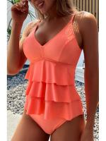 Conjunto de Bikini de cintura alta para mujer, traje de baño de 2 piezas, Tankinis, ropa de playa, verano, 2023 - details 12