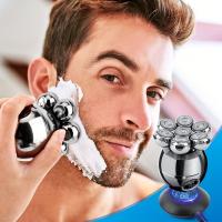 Afeitadora Inteligente Recargable USB Cabeza de Afeitado para Hombres con Siete Cuchillas - details 0