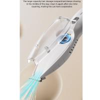 Con aspiradora, cortapelos para mascotas, 2 modos, afeitadora eléctrica impermeable para cortar el pelo de gatos con cepillo limpio, contenedor transparente - details 12
