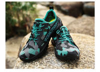 Zapatillas de deporte transpirables de punto para hombre, zapatos de senderismo antideslizantes, zapatos de playa Unisex, zapatillas de entrenamiento, zapatos de Trekking al aire libre, verano - details 17