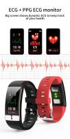 Reloj inteligente E66 para hombre, pulsera deportiva resistente al agua, ECG, PPG, frecuencia cardíaca, oxígeno en sangre, adecuado para IOS - details 7