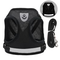 Conjunto de Correa de Arneses Ajustable para Perros Pequeños Collar de Paseo al Aire Libre para Cachorros, Chihuahuas, Pugs - details 3