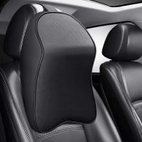 Almohada de Cuero 3D Viscoelástica BUNO Alivio del Dolor de Coche Soporte de Cuello - details 1