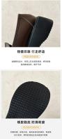Nuevos zapatos individuales de un pedal, mocasines con suela de muffin, cabeza redonda - details 4