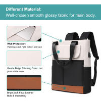 Mochila portátil para hombre y mujer, bolso de viaje, USB - details 5