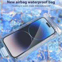 Bolsa impermeable subacuática, bolsa transparente para teléfonos móviles, funda protectora Universal para teléfono de natación de verano para IPhone Samsung - details 2