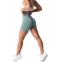 Pantalones Cortos de Gimnasia para Mujer NVGTN Scrunch Sin Costuras de Spandex Elásticos Transpirables con Efecto Levantador de Cintura para Deportes de Ocio y Correr - details 13