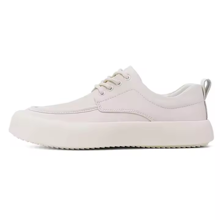 Nueva venta al por mayor, zapatos Vintage de cuero transpirable de verano para hombre, zapatillas clásicas con cordones de vaca Real, zapatillas antideslizantes de alta calidad 44 - 1