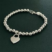 Pulsera de Plata Esterlina 925 con Cuentas de Buda Encanto de Tarjeta de Corazón Moda para Mujeres - details 1