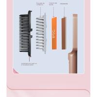 Cepillo Alisador Pelo - Planchas de Pelo Profesional, 5 Temperaturas, 130° C-210..° C, Calentamiento Rápido, Protección - details 8