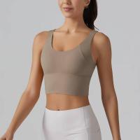 Hmidou Sujetador deportivo para mujer, ropa interior sexy push-up para yoga, correr, gimnasio, tops Fiess, camiseta sin mangas de verano - details 33