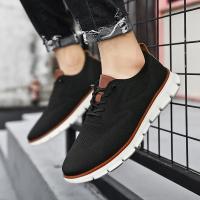 Zapatos ligeros para caminar para hombre, Zapatillas de malla transpirables, informales, para exteriores - details 16