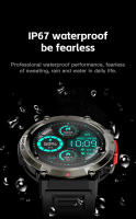 LIGE 2025 nuevo reloj inteligente Bluetooth llamada hombres pantalla completa táctil Monitor de salud reloj con linterna Smartwatch para IOS Android - details 14