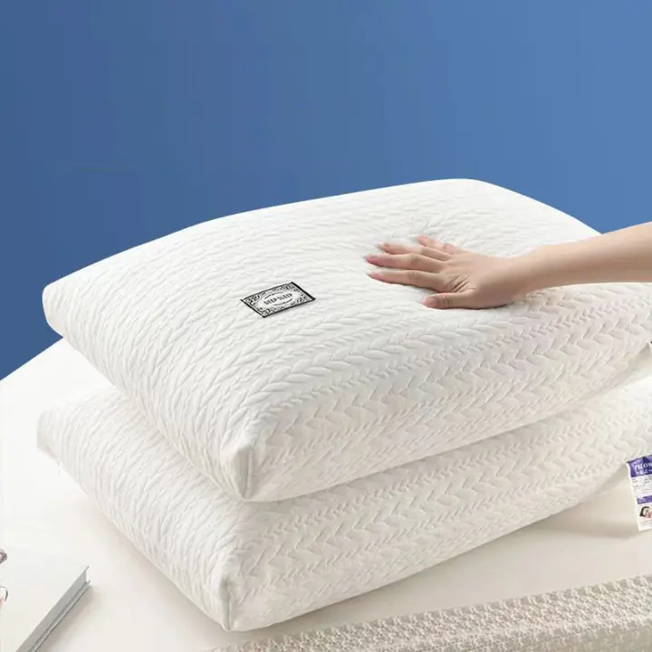 El núcleo de la almohada de 48*74 cm no se coloca o deforma la almohada cervical casera - 1