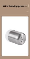 Mini botella portátil de sal de 5 orificios de acero inoxidable con tapa anti-toallita, botella de pimienta pequeña, tarro de condimento, utensilios de cocina - details 4